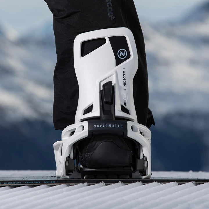 NIDECKER SUPERMATIC SNOWBOARD BINDINGS 2025